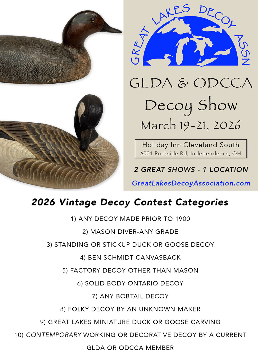 GLDA 2026 Show Postcard